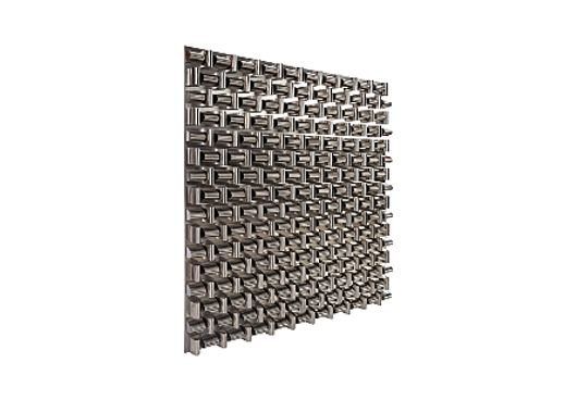 Picture of ARETE WALL PANEL SQUARE, STAINLESS STEEL