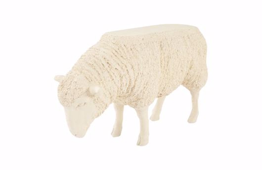 Picture of SHEEP SIDE TABLE APRICOT