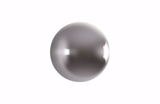 Picture of BALL ON THE WALL POLISHED ALUMINUM, MD