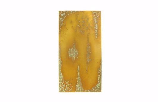 Picture of ABSTRACT COPPER PATINA WALL ART SM