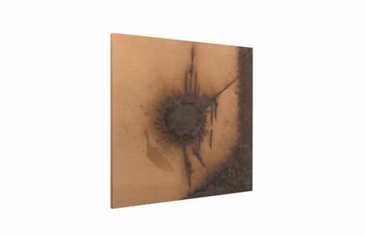 Picture of ABSTRACT COPPER PATINA WALL ART CIRCLE