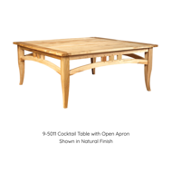 Picture of COCKTAIL TABLE WITH OPEN APRON