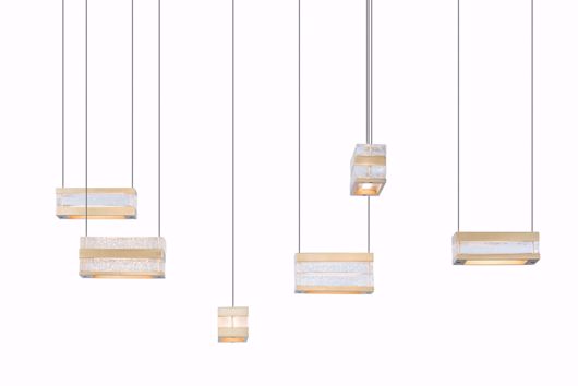 Picture of STACKS BRASS 6-LIGHT PENDANT