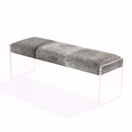 Picture of AIDEN BENCH - NATURAL HIDE