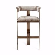 Picture of DARCY HIDE BAR STOOL - BRONZE