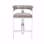 Picture of DARCY HIDE COUNTER STOOL - NICKEL