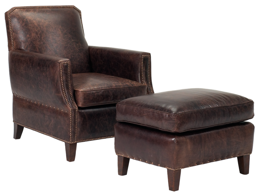 Picture of CHAIR & OTTOMAN    