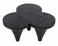 Picture of ALOHA COFFEE TABLE BLACK BURNT