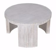 Picture of JGOR SIDE/COFFEE TABLE, WH