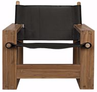 Picture of AGAMEMNON CHAIR, TEAK OF LEATHER