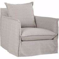 Picture of US102-01SW AGAVE OUTDOOR SLIPCOVERED SWIVEL CHAIR