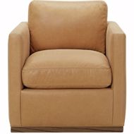 Picture of L3583-01SW LEATHER SWIVEL CHAIR