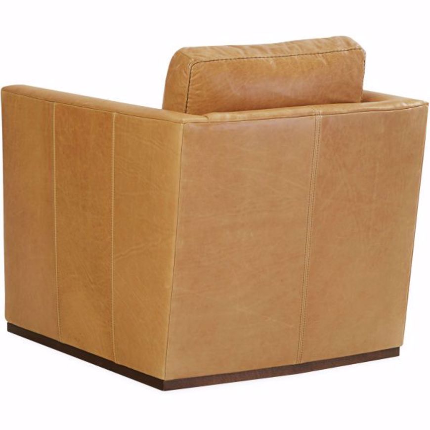 Picture of L3022-01SW LEATHER SWIVEL CHAIR