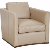 Picture of L3022-01SW LEATHER SWIVEL CHAIR
