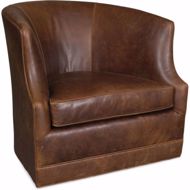 Picture of L3009-01SW LEATHER SWIVEL CHAIR