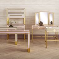 Picture of ARDEN IVORY CONSOLE TABLE