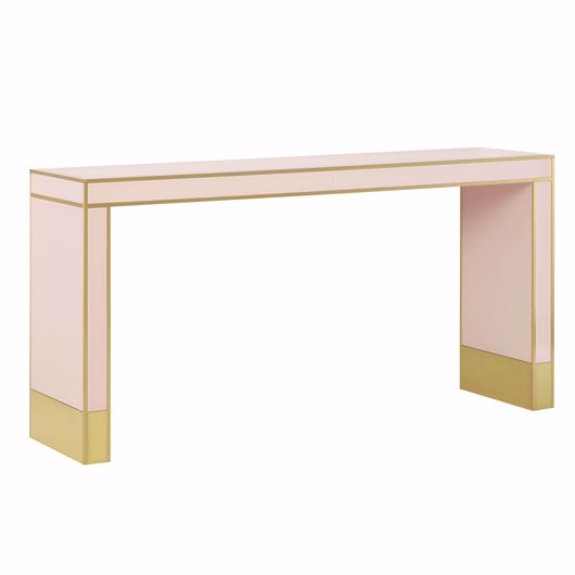 Picture of ARDEN PINK CONSOLE TABLE