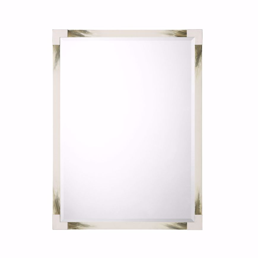 Picture of CUTTING EDGE WALL MIRROR (LONGHORN WHITE)