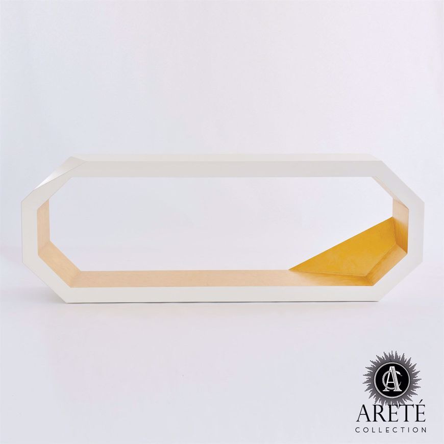 Picture of FACET CONSOLE-GOLD LEAF