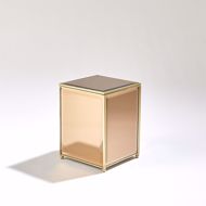 Picture of BEVELED MIRROR BOX-TAWNY