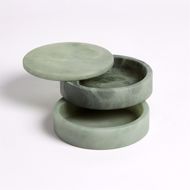 Picture of ALABASTER SWIVEL BOX-GREEN