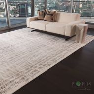 Picture of FREQUENCY RUG-CREAM/CHARCOAL