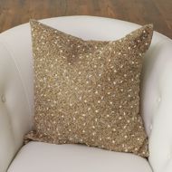 Picture of GOLDEN BEADED PILLOW