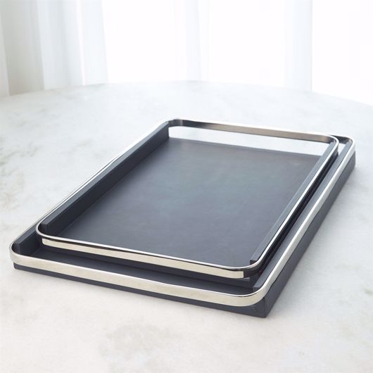 Picture of AVERY SERVING TRAY-FOSSIL