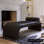 Picture of CADE DAYBED-GRAPHITE LEATHER