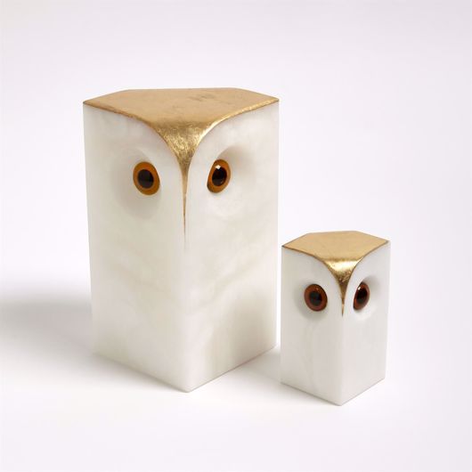 Picture of ALABASTER OWLS