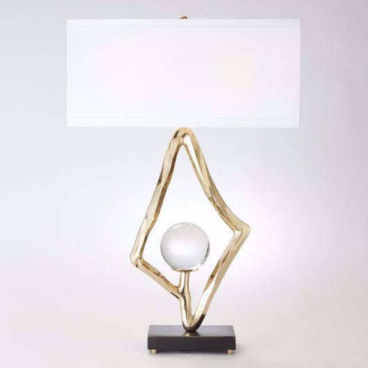 Picture of ABSTRACT LAMP-BRASS