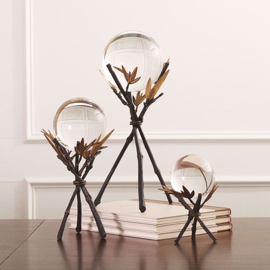 Picture of BAMBOO SPHERE STAND-BRONZE