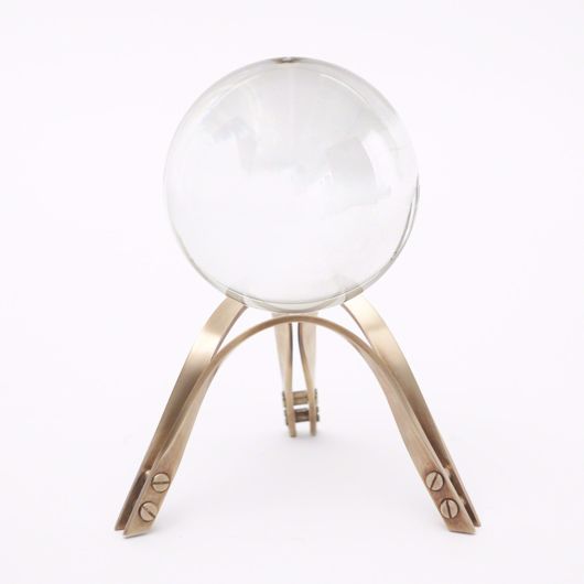 Picture of ARCH BALL STAND-BRASS