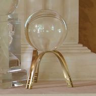 Picture of ARCH BALL STAND-BRASS