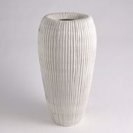 Picture of BALEEN VASES-IVORY W/BROWN EDGES