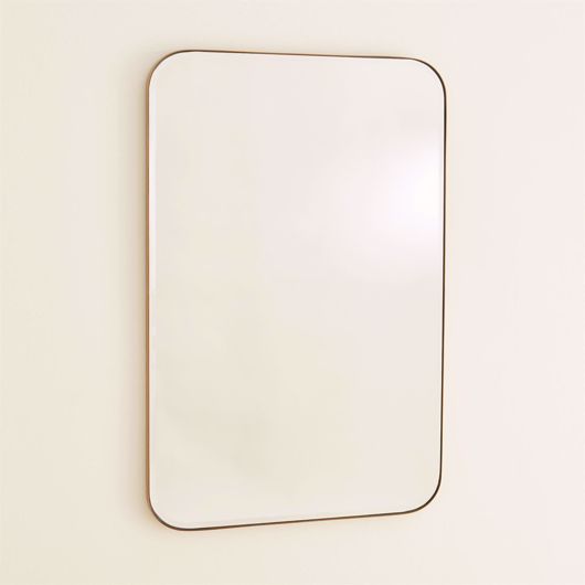 Picture of BANDED MIRROR-BRASS