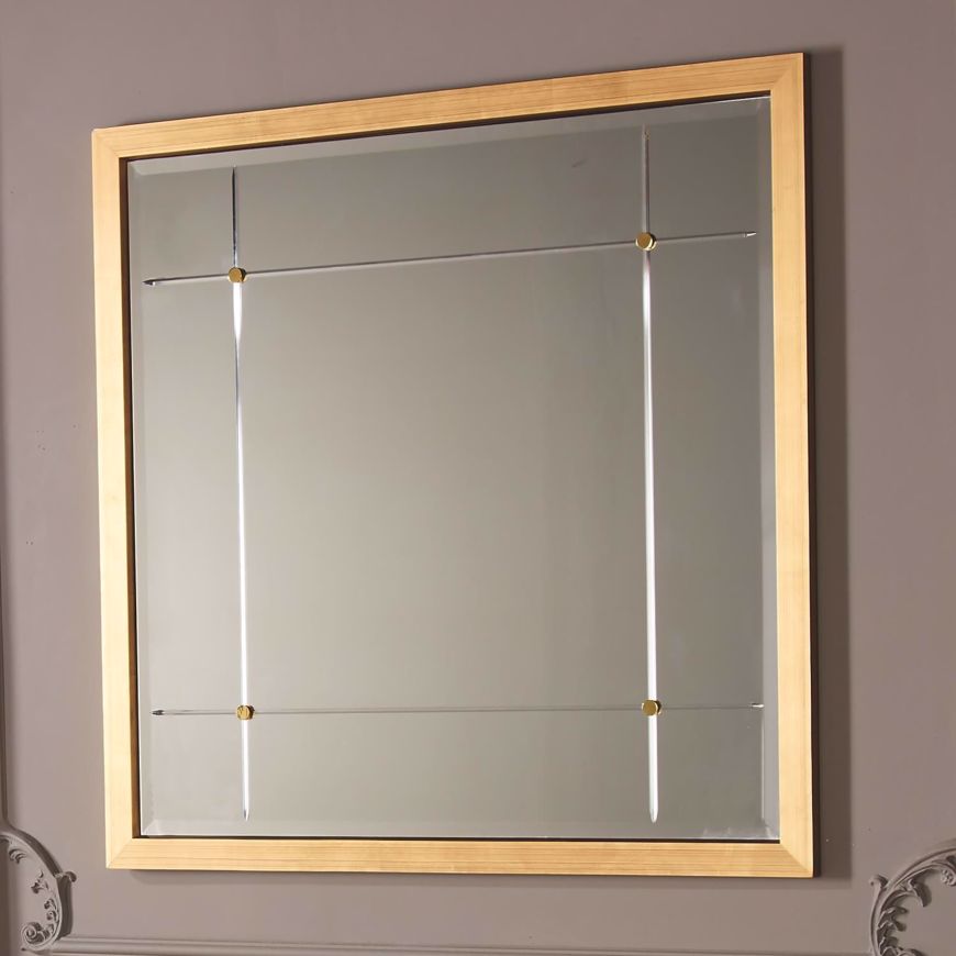 Picture of BEAUMONT SQUARE MIRROR-GOLD LEAF