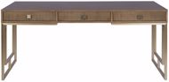 Picture of BERKLEY DESK WITH METAL GEOMETRIC BASE HH07