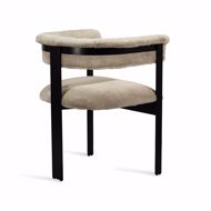 Picture of DARCY DINING CHAIR - BLACK/ FAWN