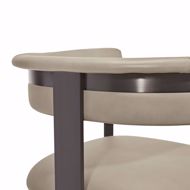 Picture of DARCY DINING CHAIR - TAUPE/ GRAPHITE