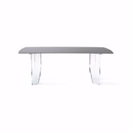 Picture of COVE 82" STONE AND ACRYLIC DINING TABLE