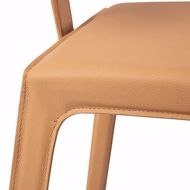 Picture of CATO TOP GRAIN LEATHER SIDE CHAIR
