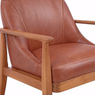Picture of ELENA LEATHER LOUNGE CHAIR